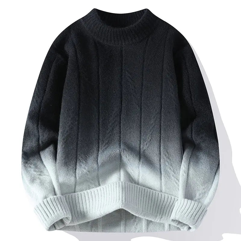 Fabien | Pull Homme Col Rond Ombré - Image 3