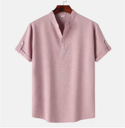 Xavier | Chemise élégante en lin et coton