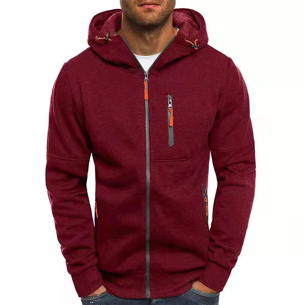 Erwan | Sweat à Capuche Zippé Ajusté Homme - Image 14