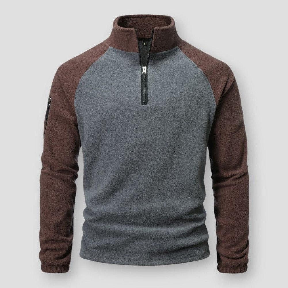 Jean | Pull Homme Col Zippé 1/4 - Image 3