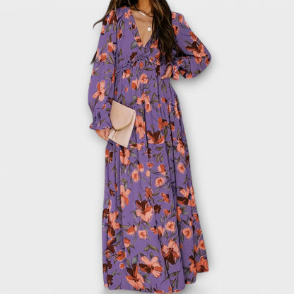 Élina | Robe longue florale élégante pour toutes les occasions - Image 10