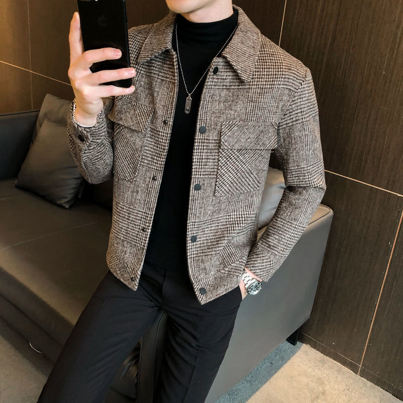 Aymeric | Veste Décontractée à Carreaux Boutonnée pour Homme - Image 5