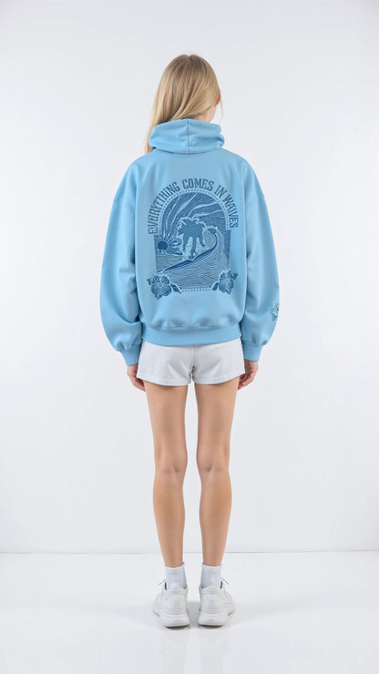 Juliette | Sweat à Capuche Graphique Oversize Femme - Image 13