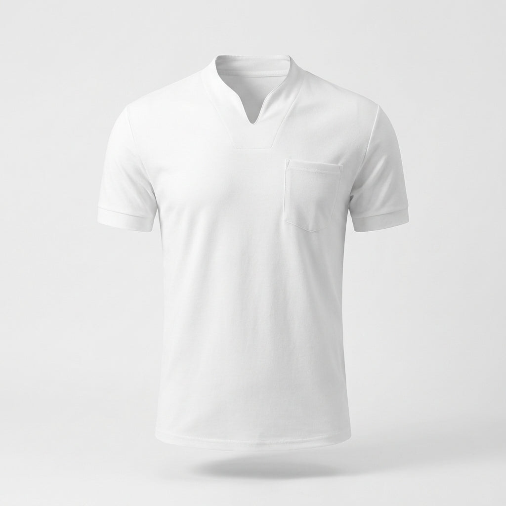Image of Adrian | Herre Grandad Krave Casual T-shirt
