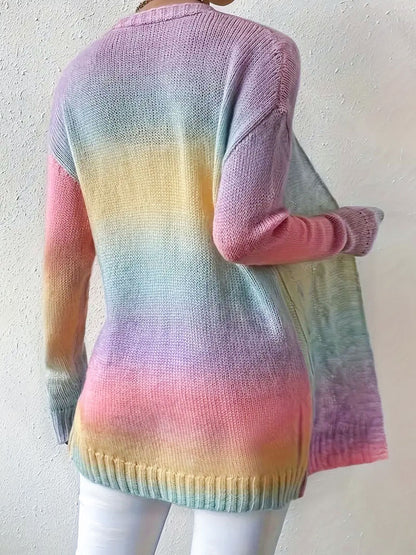 Agnes | Dame Kabelstrikket Åben Cardigan - Image 3