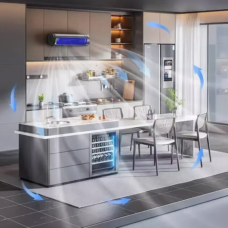 AirWave – Bærbar Genopladelig Aircondition med 12 Timers Batterilevetid