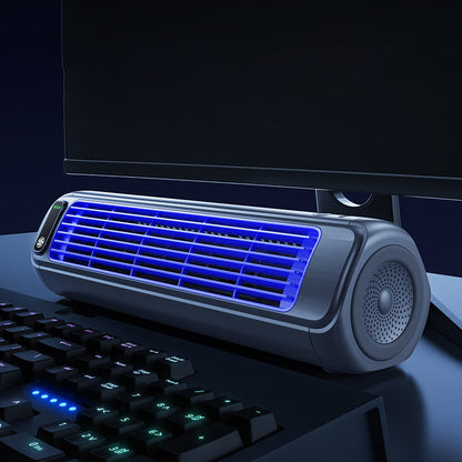 AirWave – Bærbar Genopladelig Aircondition med 12 Timers Batterilevetid