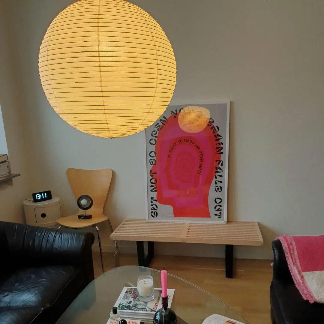 Akari A Serie Japansk Papir Pendel Lys
