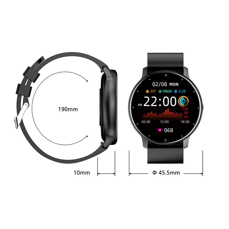 Alsidig Smartwatch til Mænd og Kvinder – Vandtæt og Funktionel