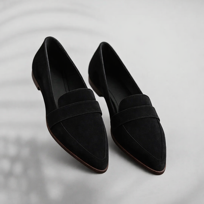 Image of Anna | Dame Pointy Tå Slip-On Loafers