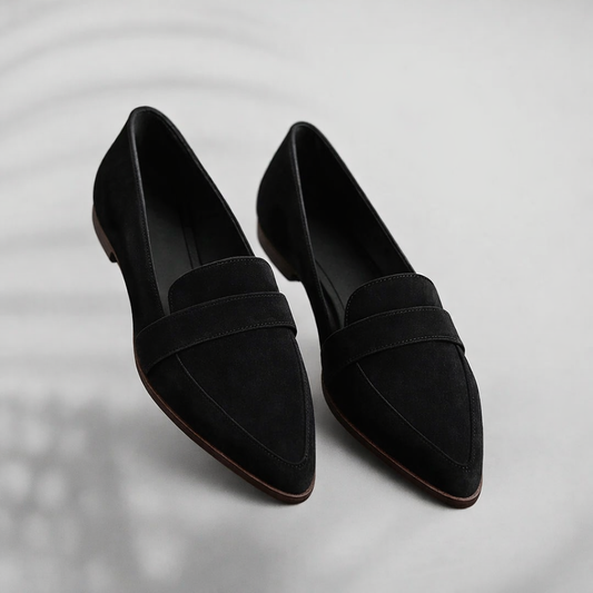 Image of Anna | Dame Pointy Tå Slip-On Loafers