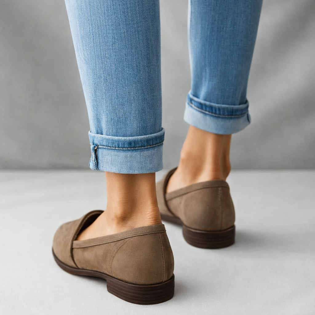 Image of Anna | Dame Pointy Tå Slip-On Loafers