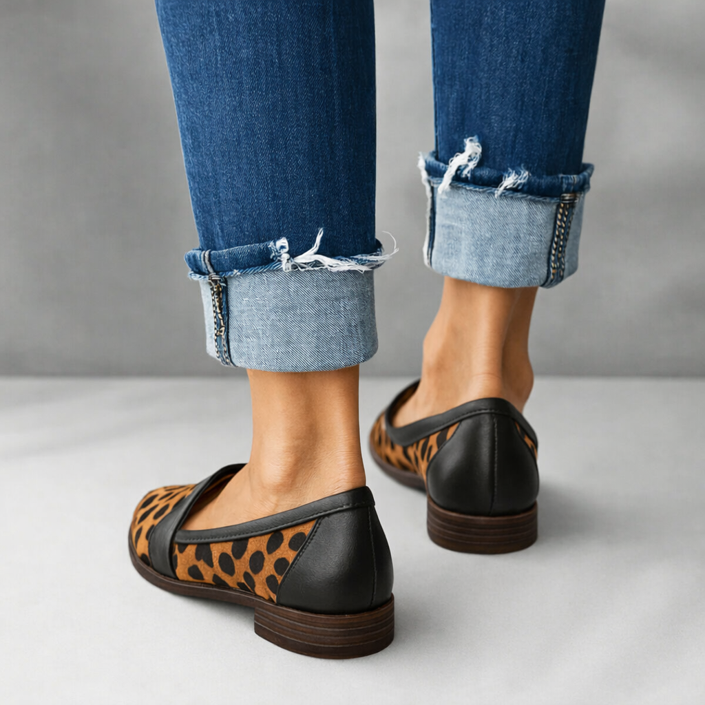 Image of Anna | Dame Pointy Tå Slip-On Loafers