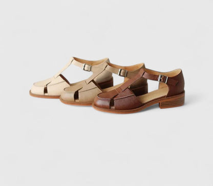 Image of Annamarie | Dame T-Rem Sandaler med Blokhæl