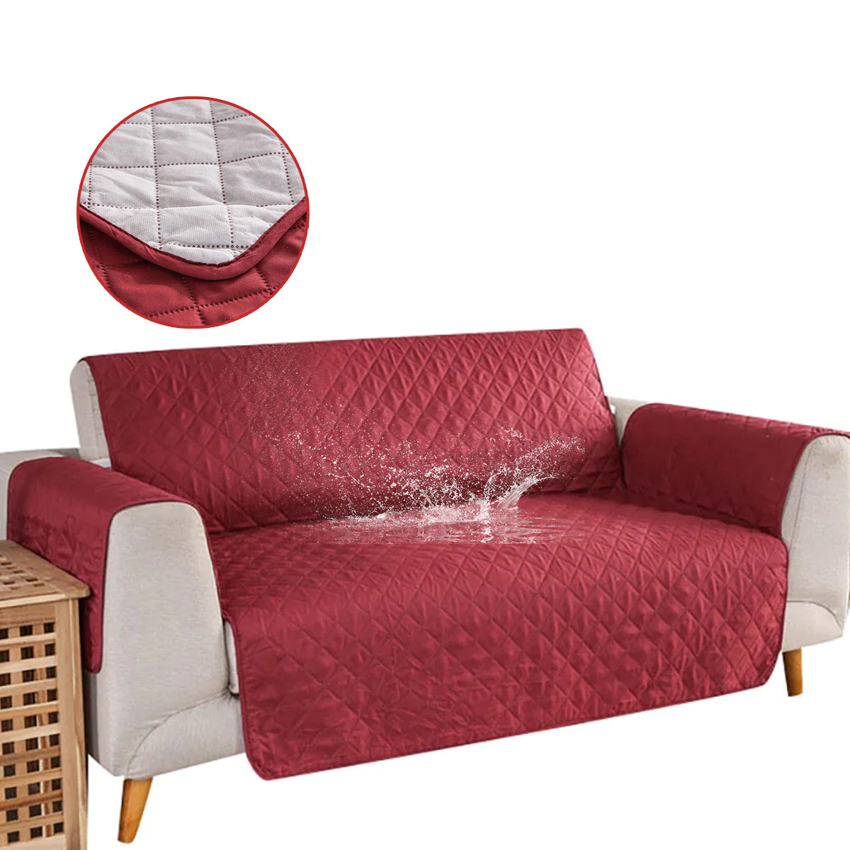 Anti-Slid Sofa Beskytter