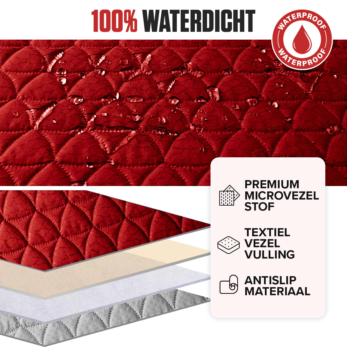 Anti-Slid Sofa Beskytter