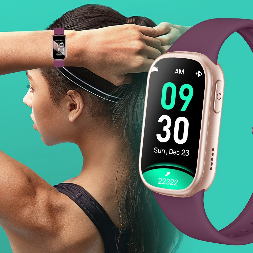 AquaFit Vandtæt Smartwatch – Lang Batterilevetid Fitness Tracker til Aktive Livsstile