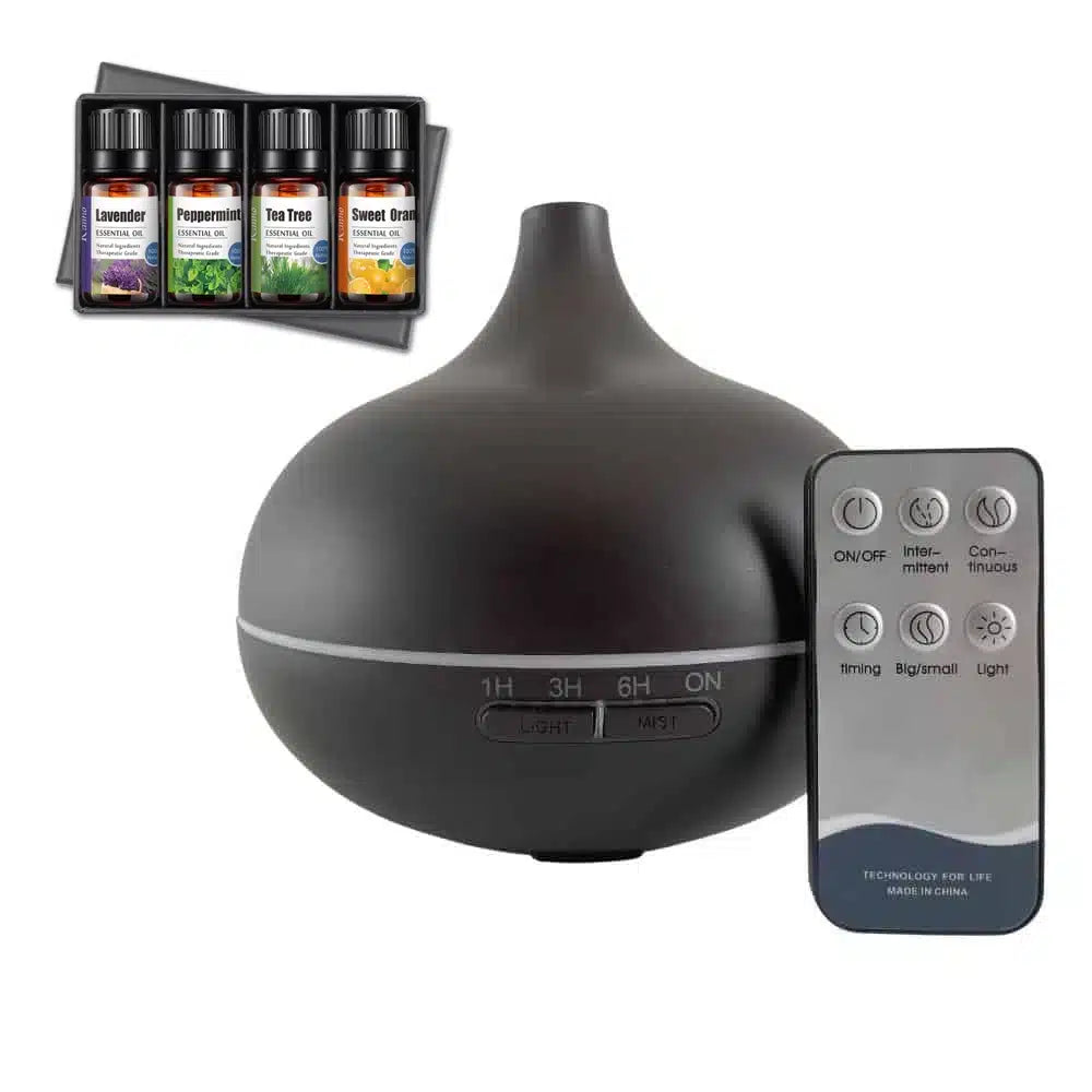 Aroma Diffuser - Slank og Smuk – 300 ml. (tilgængelig med aromaolie kit)