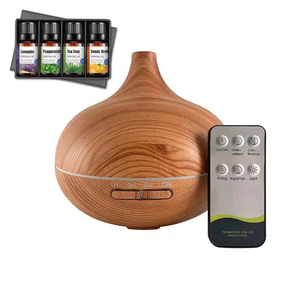 Aroma Diffuser - Slank og Smuk – 300 ml. (tilgængelig med aromaolie kit)