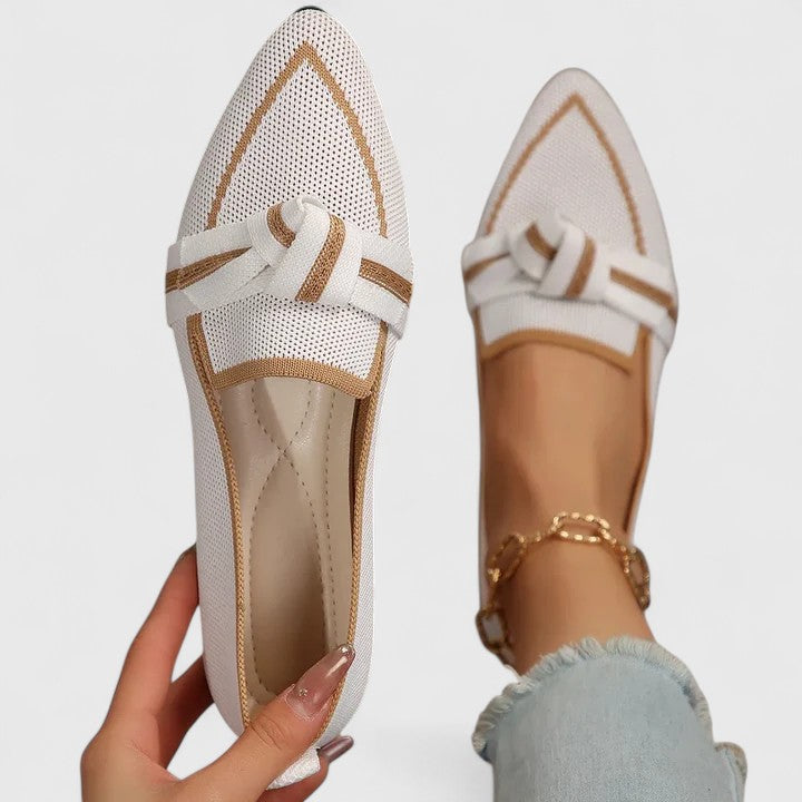 Image of Asta | Dame Pointy Toe Slip-On Loafers