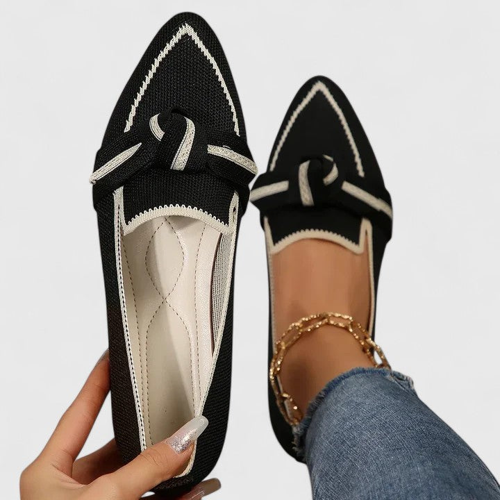 Image of Asta | Dame Pointy Toe Slip-On Loafers