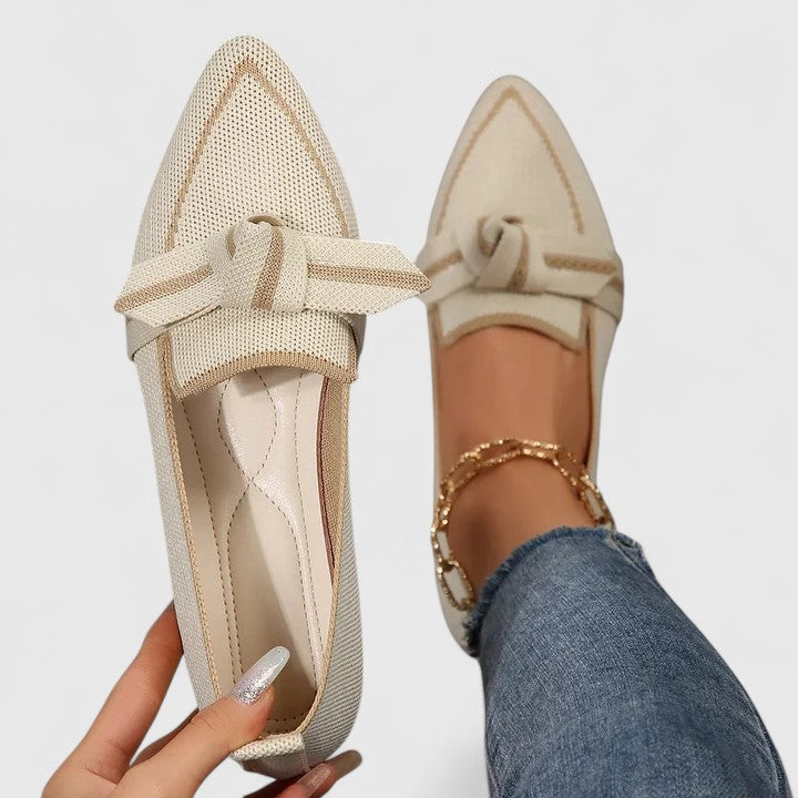 Image of Asta | Dame Pointy Toe Slip-On Loafers