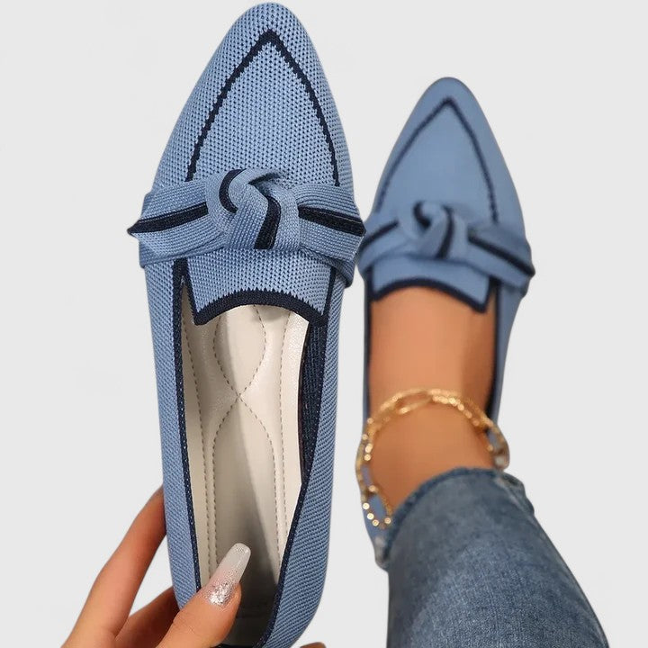 Image of Asta | Dame Pointy Toe Slip-On Loafers