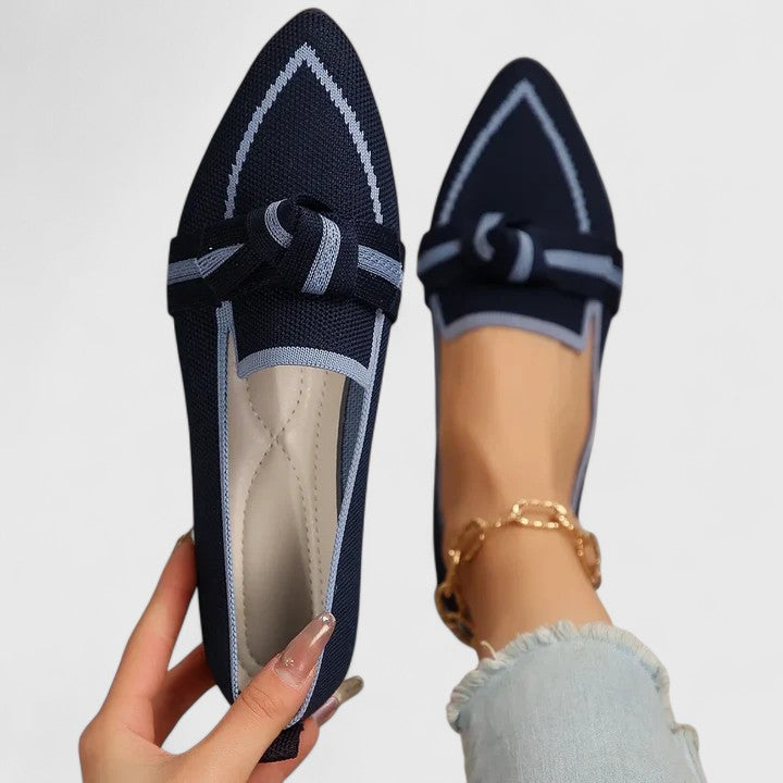Image of Asta | Dame Pointy Toe Slip-On Loafers