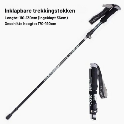 Automatisk Sammenklappelig Gåstang - Ergonomisk & Holdbar