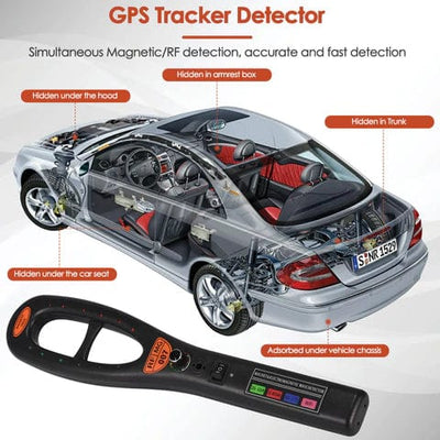 Avanceret Personlig GPS Tracker Detektor med Gratis Detektionsrør