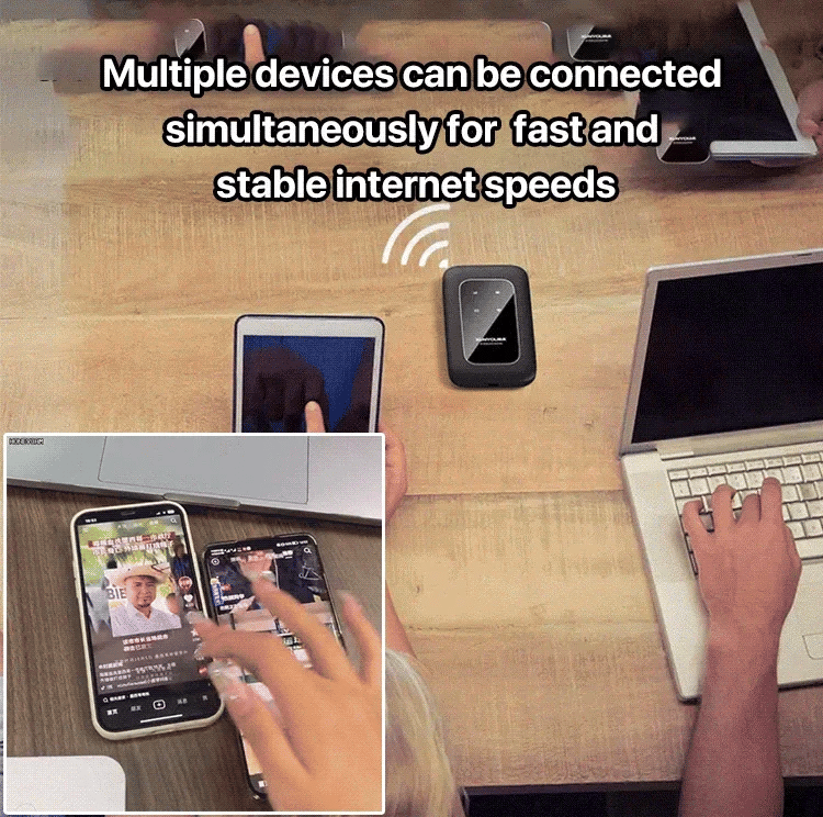 Bærbar 5G WiFi Router – Højhastigheds Mobil Trådløs Internet Hotspot