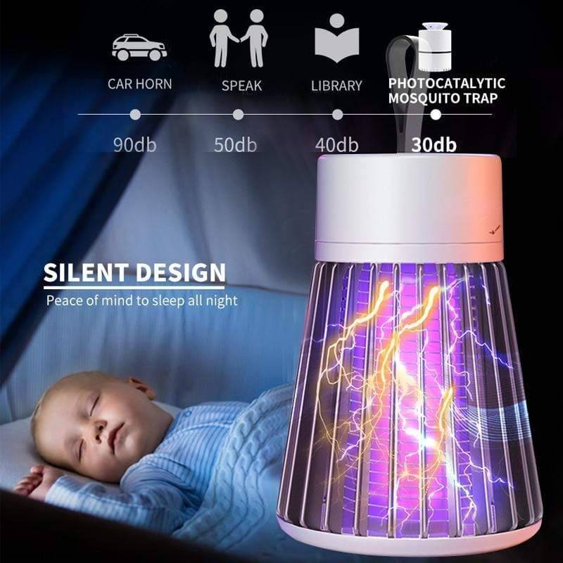 Bærbar Elektrisk Mygdræberlampe til Hjemmet & Udendørs
