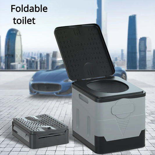 Bærbar Sammenklappelig Campingtoilet