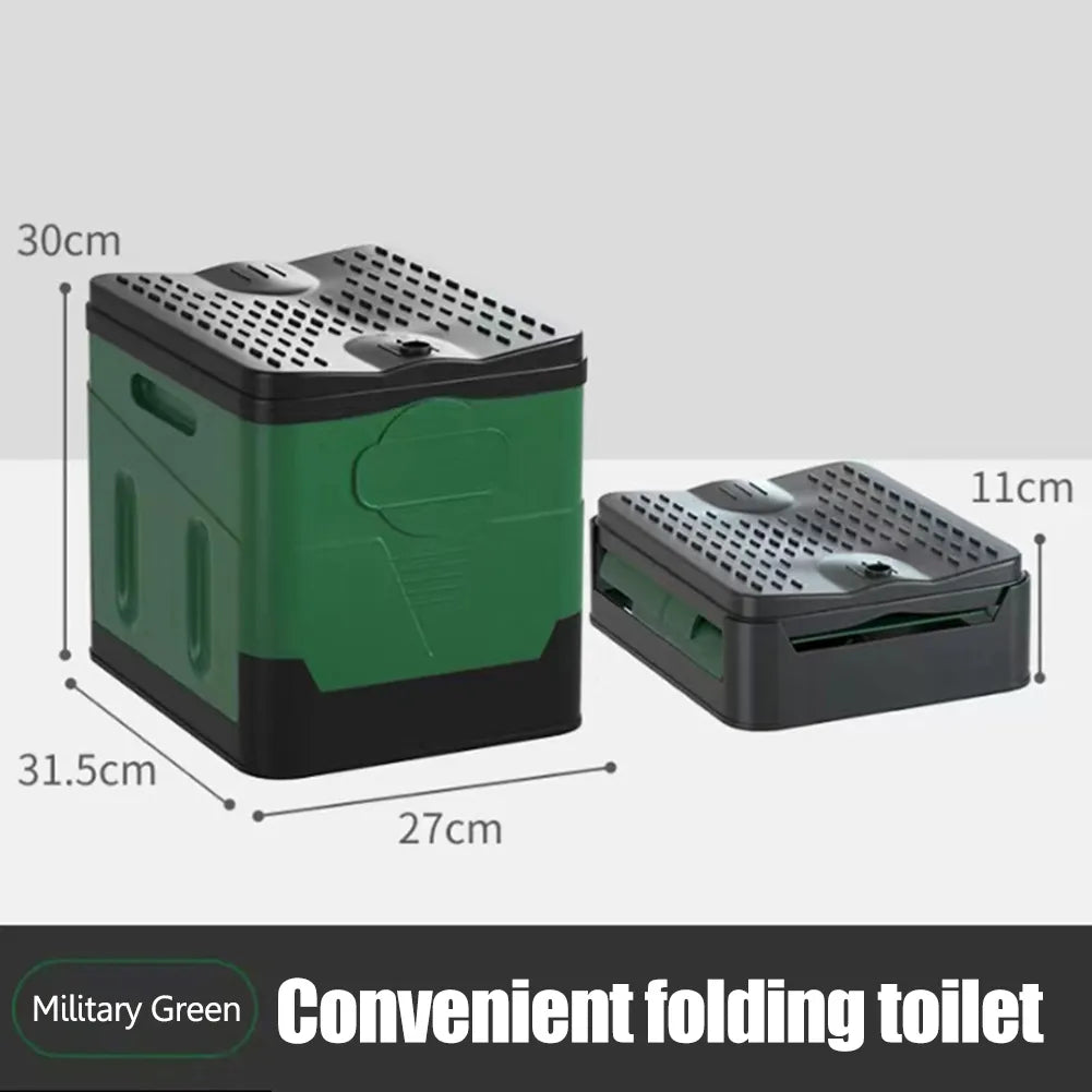 Bærbar Sammenklappelig Campingtoilet