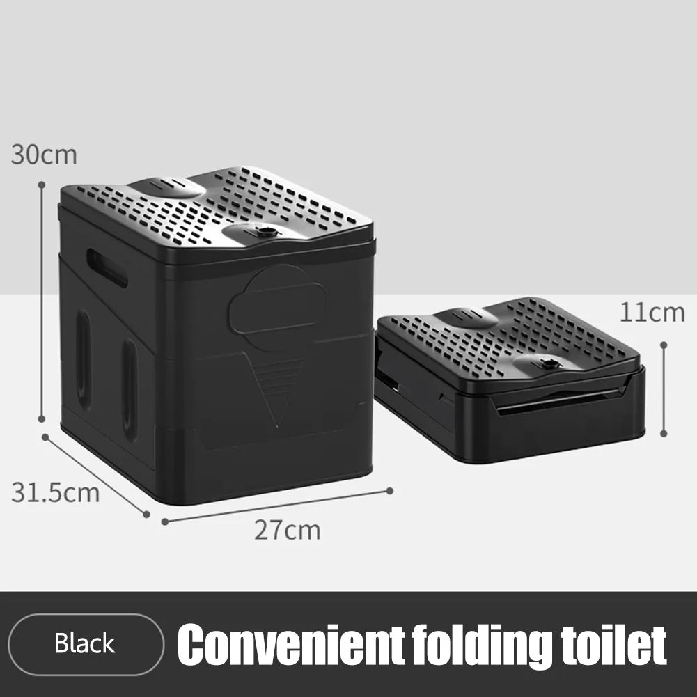 Bærbar Sammenklappelig Campingtoilet