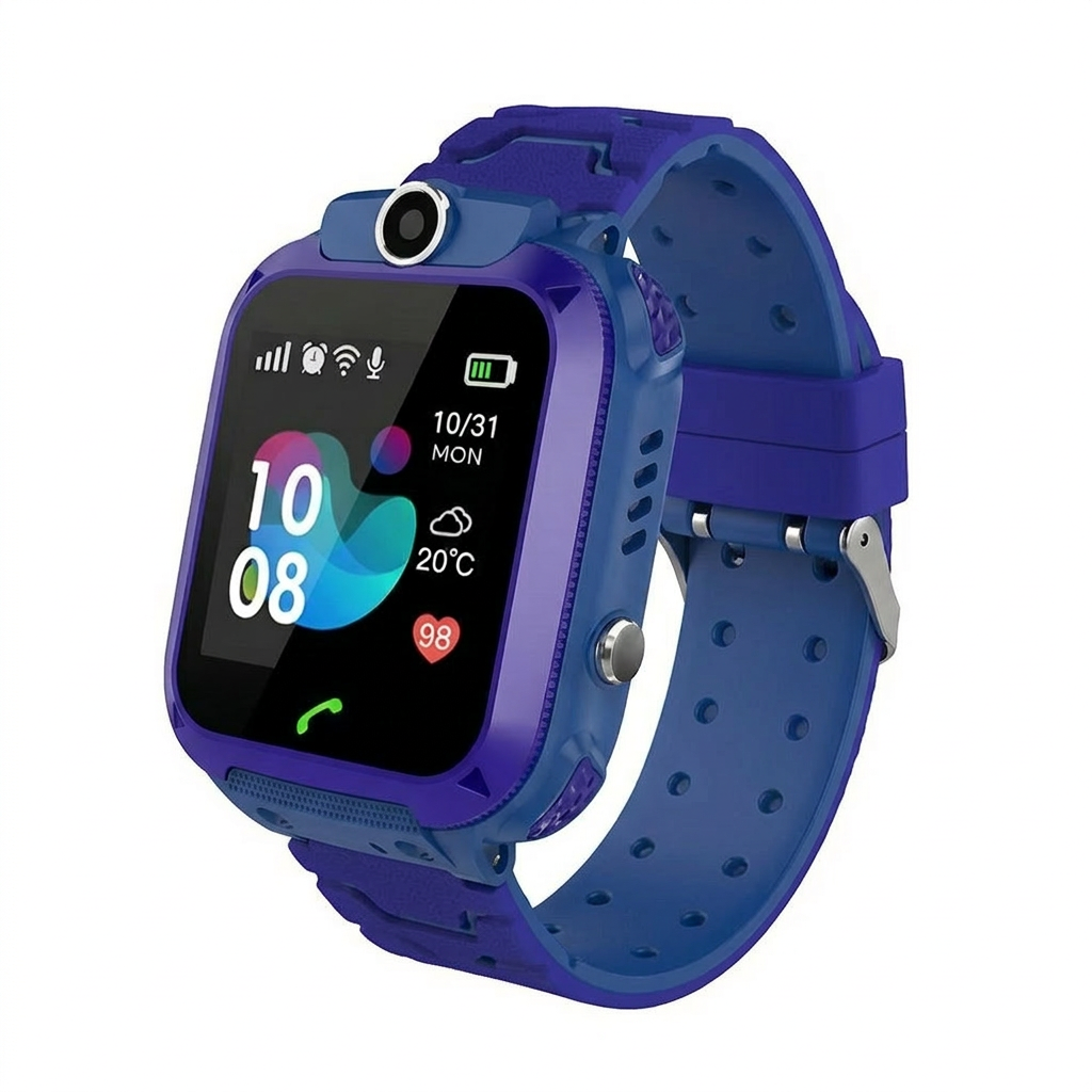 Børnesmartwatch med GPS, Kamera, Telefonopkald og SOS-knap