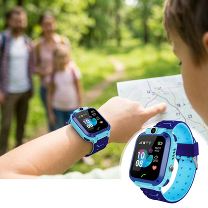 Børnesmartwatch med GPS, Kamera, Telefonopkald og SOS-knap