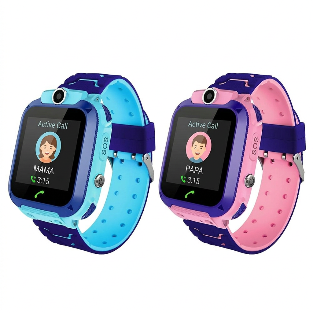 Børnesmartwatch med GPS, Kamera, Telefonopkald og SOS-knap