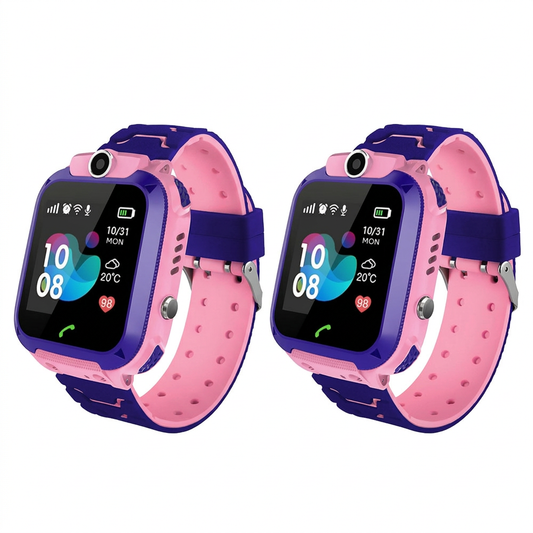 Børnesmartwatch med GPS, Kamera, Telefonopkald og SOS-knap