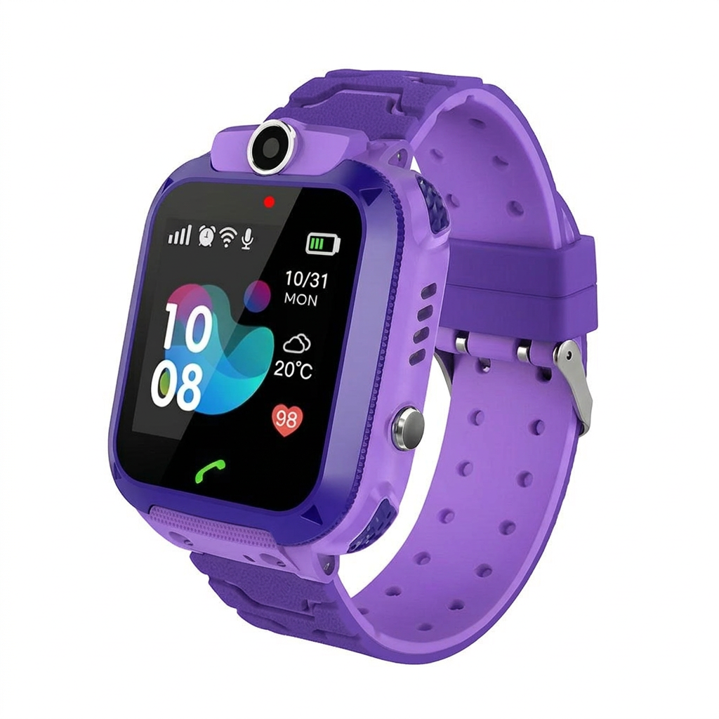 Børnesmartwatch med GPS, Kamera, Telefonopkald og SOS-knap