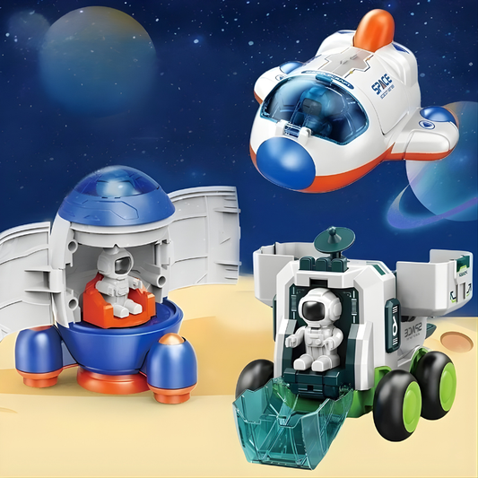 Børns Astronaut Rum Eventyr Legetøj Sæt