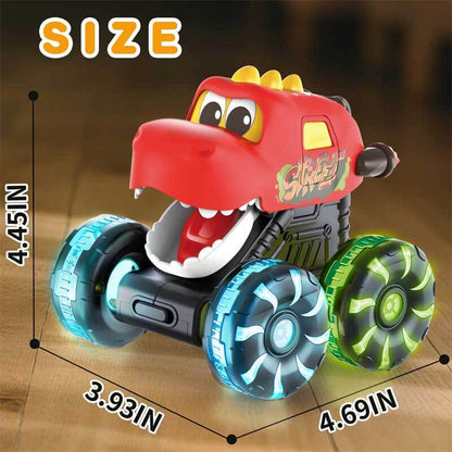 Børns Dinosaur Monster Truck Legetøj med LED Hjul