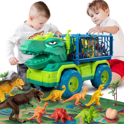 Børns Dinosaur Transport Lastbil & Figurer Legesæt