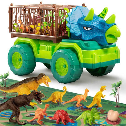 Børns Dinosaur Transport Lastbil & Figurer Legesæt