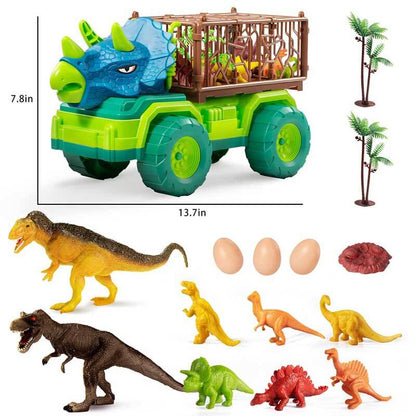 Børns Dinosaur Transport Lastbil & Figurer Legesæt