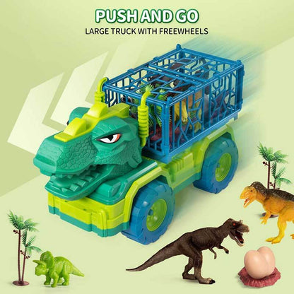 Børns Dinosaur Transport Lastbil & Figurer Legesæt