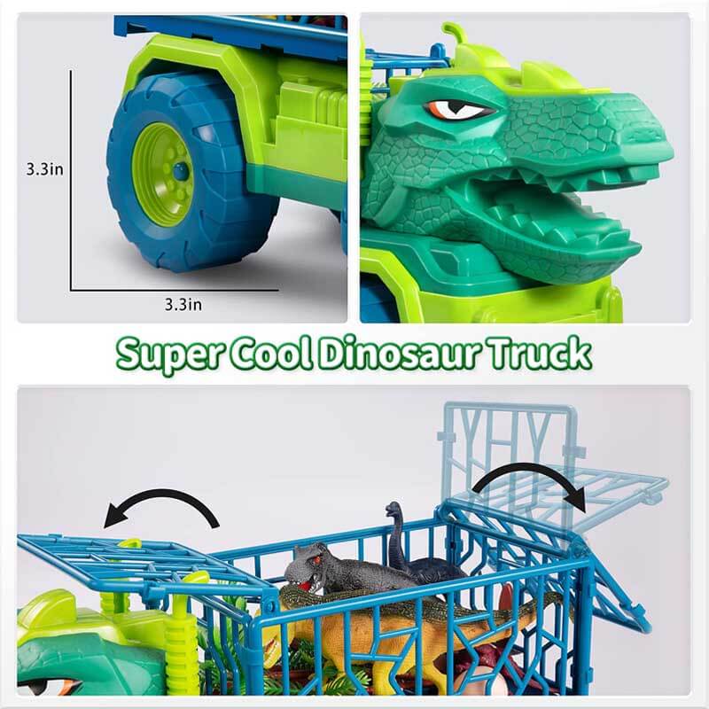 Børns Dinosaur Transport Lastbil & Figurer Legesæt