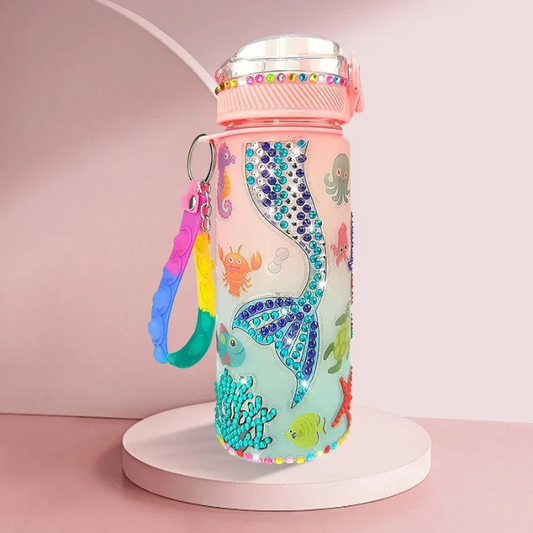 Børns DIY Glow-in-the-Dark Vandflaske Sæt