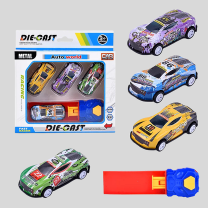 Børns Mini Bil Launcher Legesæt