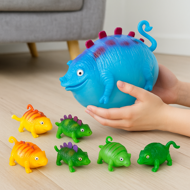 Børns Oppustelige Dinosaur Balloner Sjov Legesæt